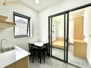 điện biên phủ | căn hộ 1 phòng ngủ full new, cửa sổ rộng thoáng má