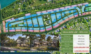 chuyển nhượng villa đơn lập mùa thu giá tốt, 258m2 giá full 12,82 tỷ đã ký hđmb 
