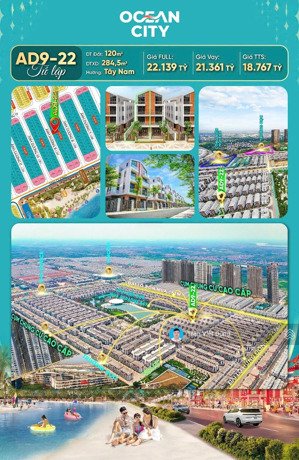 ánh dương - hàng hiếm trung tâm ocean city!