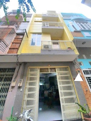 nhà 4x16, 4 tầng, giá 7,x tỷ, ngay tân kỳ tân quý, tân phú, big c trường chinh xe hơi ngủ trong nhà