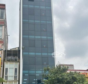 bán toà văn phòng mặt phố trương công giai, 100m2 x7 tầng, có 55 tỷ.