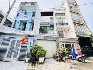 bán nhà 3 lầu - hẻm ô tô đường số, thủ đức. cách mặt tiền 3 căn - 4pn, 4wc. shr, vào ở ngay