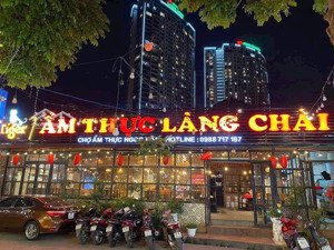 lê đức thọ ăn uống víp nhất mỹ đình diện tích 230m2 mặt tiền 10m vỉa hè để 5 hàng xe rộng rãi