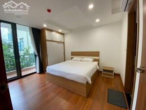 Cho thuê căn hộ 1PN rộng 60m2 tại Đặng Thai Mai, Tây Hồ, có ban công thoáng, đủ đồ