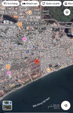 BÁN LÔ E2 HƯỚNG BIỂN – KHU ĐÔ THỊ OCEAN DUNES PHÚ THỦY – PHAN THIẾT – LÂM ĐỒNG, DT 280M2 HƯỚNG ĐÔNG NAM GIÁ 7.7 TỶ/LÔ