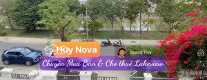 biệt thự mới, trống dễ setup chill mặt sông tìm khách thuê lakeview chỉ 32tr/th đường s rộng thoáng