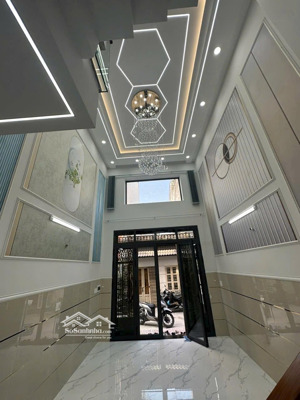 bán nhà hẻm xe hơi hương lộ 3, dt: 4*15m, 3 lầu sân thượng nhà mới đẹp gần aeon mall