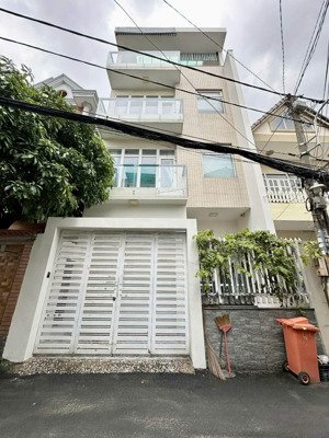 nhà 4 tầng bề thế 6.5x15m sổ vuông đẹp ngay chợ an nhơn, hẻm xe hơi sát lê đức thọ phường 17 gò vấp