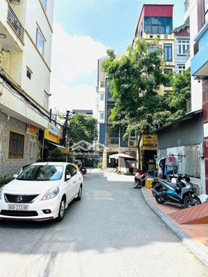 mặt phố nguyễn khả trạc cầu giấy - 57m - 5 tầng -mặt tiền 4.8m - vỉa hè, ô tô tránh, đỗ ngày đêm