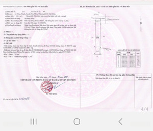 đất đẹp 2 mặt tiền trước và sau lưng , trước mặt đường 16m sau lưng mở đường 40m gần vòng xoay