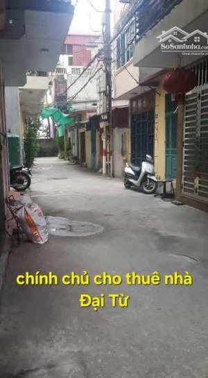 chính chủ cho thuê nhà riêng tại đại từ, hoàng mai, hà nội