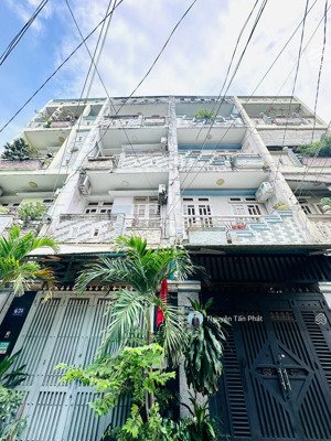 phạm văn chiêu p8 - 4 tầng - hẻm 8m oto tránh 1 trục - 4x11m - 4pn - 6.7 tỷ tl - sổ riêng klg kqh