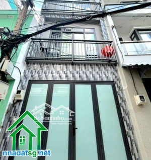 chỉ 7,199 tỷ nhà 3 tầng 5pn 6wc hẻm 5m gần ngã tư bảy hiền p.8, tân bình
dt: 3.65 nở hậu 3.95