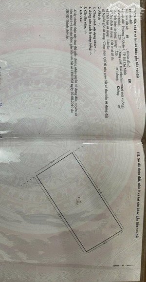 bán đất nền dự án tại phú lợi, 12tỷ5. dien tích: 220m2, quận 8, tp.hcm