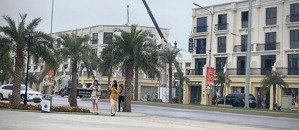 bán 3 căn shophouse đẹp xuất sắc mặt đường hạnh phúc tại vinhomes vũ yên giá chỉ từ 10,5 tỷ, 90m2