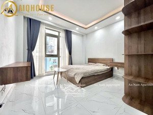 căn hộ cho thuê dạng 1 phòng ngủ tách bếp - balcon - cửa sổ - hầm xe - thang máy - nguyễn văn đậu