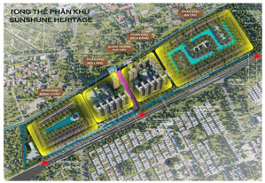bán cc sunshine legend city, 3,2 tỷ, 54m2, 1pn, 1wc, nội thất cơ bản, hướng tây nam