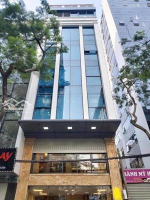 bán nhà mặt phố hoàng quốc việt, cầu giấy 80m 9 tầng mt 6m chào 44 tỷ có thương lượng