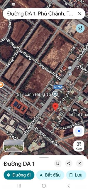 bán 7 lô liền kề đường da1 khu đô thị mới phú tân sát bên vòng xoay tttm a1, mỗi lô 5x32,5m giá tốt