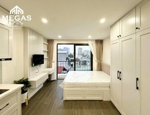 cho thuê phòng mới 100%, full nội thất, ban công thoáng ngay ô chợ dừa - giảng võ