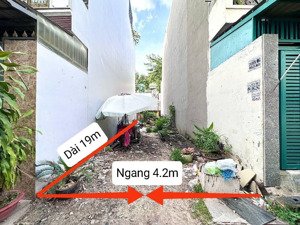 duy nhất 1 lô dt 80m2 - thông số vàng 4.2x19 - khu phân lô hiếm nhà bán - xd cao tầng. chỉ 5.3 tỷ