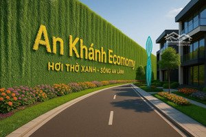 bán gấp shophouse an khánh economy, 14 tỷ, 60m2, 3 tầng, mặt tiền 9m, đường vào 24m