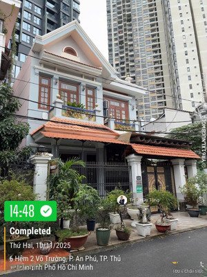 bán biệt thự tuyệt đẹp dt 10mx15m, dưới chân cc cao cấp lumiere, khu vip thảo điền an phú, 48 tỷ