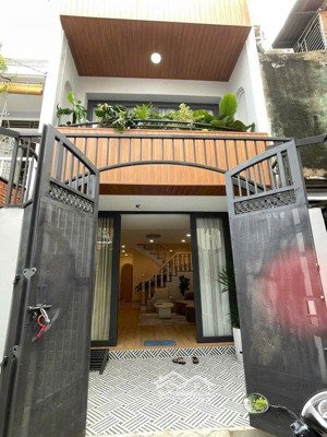 nhà đẹp - lê văn thọ p14 gv - 64m2 - sổ vuông a4 - tặng full nội thất - khu yên tĩnh -