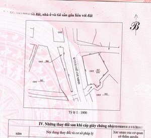 ngân hàng bán đấu giá 870m2 đất, tặng nhà tại tt phong sơn cẩm thủy