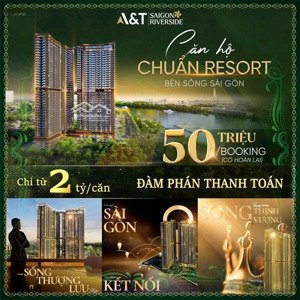 a&t saigon riverside là khu căn hộ cao cấp ven sông tọa lạc tại quốc lộ 13 phường bình hòa, hcm
