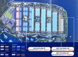 biệt thự đảo sola compound khu đô thị quốc tế the global city 3 mặt tiếp giáp sông