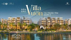 bán biệt thự the global city phân khu mới nhất