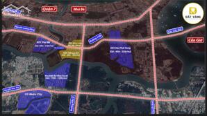 Cần bán 5 nền đất KDC Hồng Lĩnh - Phú Xuân, Nhà Bè giá tốt