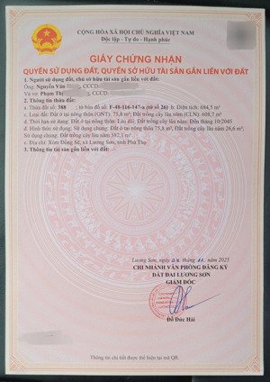 chính chủ cần bán lô đất 102 mét mặt trục chính liên xã kinh doanh mọi mặt hàng