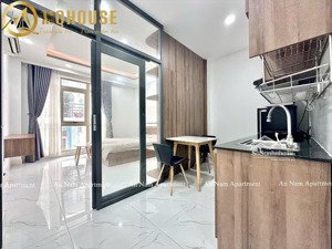 cho thuê ch chung cư mini - dạng 1pn rộng tới 40m2 - nhà full tiện ích, khu chợ bà chiểu