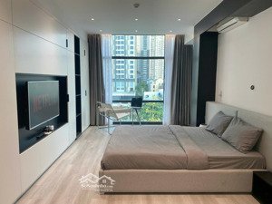 cho thuê chung cư mini ngay chân khu vực vinhomes central park - dạng studio rộng 50m2 - full nt