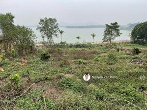 đất 1250m2 mặt hồ đại lải + mặt đường. sổ lâu dài mặt tiền 25m, 19.6 triệu/m2. lh 