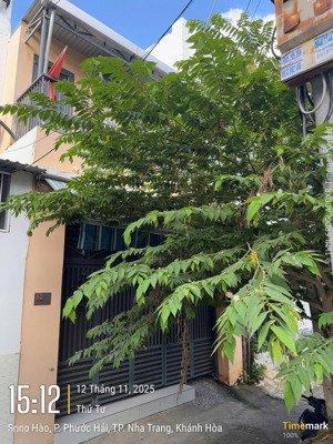 bán nhà 2 mặt tiền đường song hào (b7) đối diện chợ vcn phước hải, nha trang, vị trí đắc địa, 6,4ty