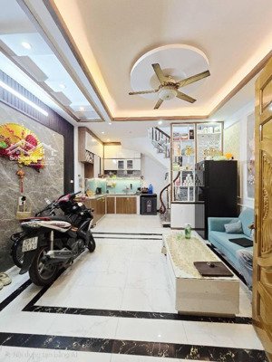 bán nhà riêng tại đường nam dư, 7,15 tỷ, 32 m2, ngõ ô tô con đỗ cửa, thông sang lĩnh nam