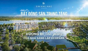 dòng sản phẩm duplex, sky villas trung tầng swan lake dành cho cư dân tinh hoa .