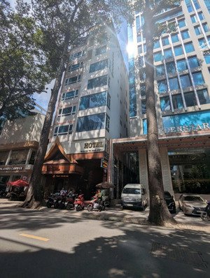 mặt tiền 40-42 bùi thị xuân, p. bến thành, q.1, dt: 8,6x20m hầm 8 lầu ,40 phòng ,hđ thuê 480tr/th.