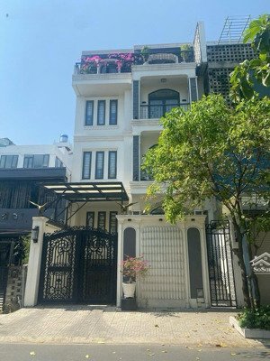 bán đất tặng nhà 3 tầng full nt - mặt tiền ngay nguyễn văn hưởng - 242,3m2 - nở hậu - giá 165 tr/m2