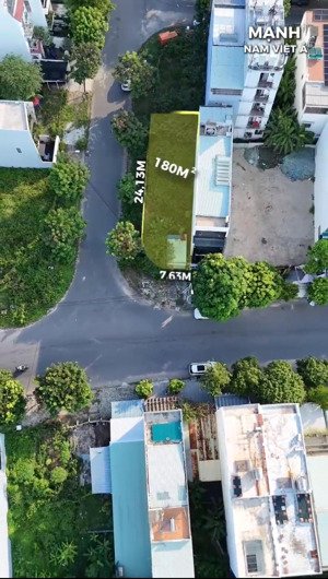 chính chủ gửi bán góc 2 mặt tiền đường đoàn khuê & nước mặn 3 - khu đt nam việt á