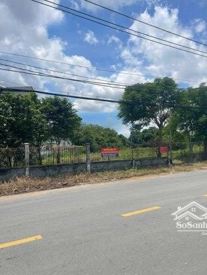 bán đất mặt tiền hồ văn tắng, tân phú trung, củ chi 6830m2 giá 6,5 triệu/m2