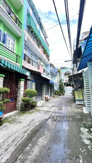 siêu phẩm 3 tầng hẻm 5m ngay lotte mart, 5m x 14m, full nội thất, nhỉnh 6 tỷ