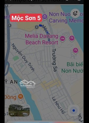 đất biển tân trà đường mộc sơn5 hoà hải ngũ hành sơn