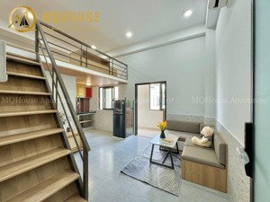 khai trương căn duplex ban công / cửa sổ ngang etown quận tân bình