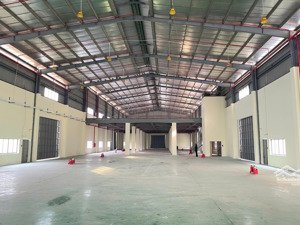 cho thuê kho xưởng kcn đức hòa, long an 2900m2 nền epoxy giá 200tr - pccc tự động - đường cont