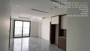 cho thuê căn hộ 105m2 3pn đồ cơ bản, nhà mới tại capital elite - phạm hùng giá 17tr/th 