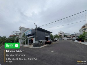 bán đất vị trí khu phân lô đẹp nhất khu lộc hà 100m thôn lộc hà - mai lâm - đông anh - hà nội